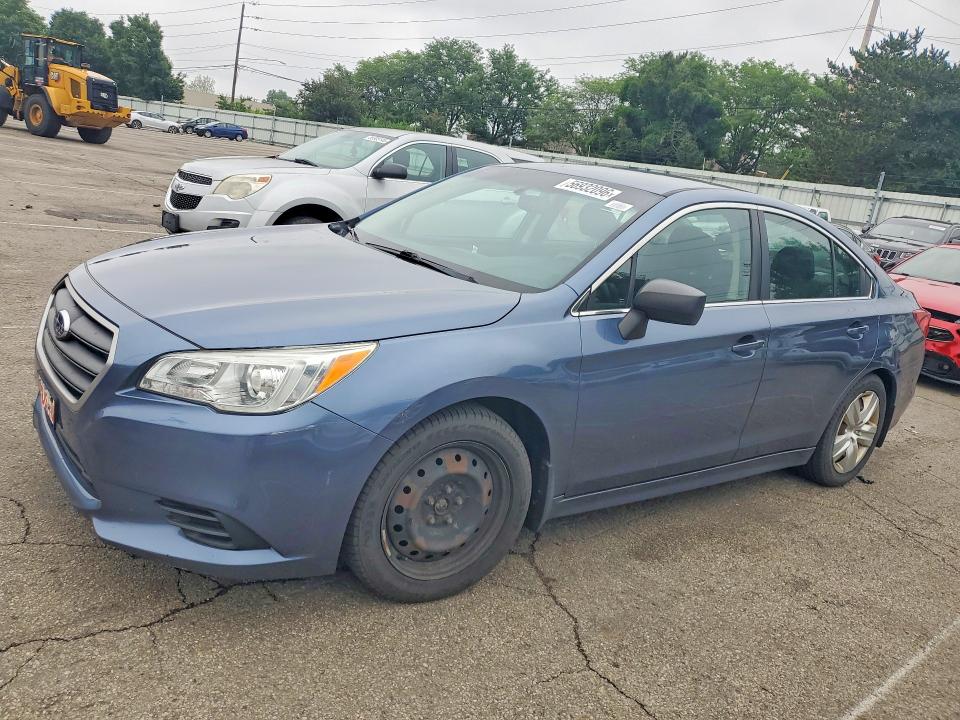 2015 Subaru LEGACY VIN 4S3BNBA62F3057851 COPART salvage auction — MINOR DENT/SCRATCHES, Oh - Certificate Of Title (P), sold $2,850 on 2026-07-08 (photo 1)