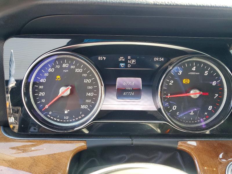 2018 Mercedes-benz VIN WDDZF4KB6JA480171 COPART salvage auction — FRONT END, Fl - Cert Of Title Slvg Rebuildable, sold $9,700 on 2026-07-06 (photo 9)