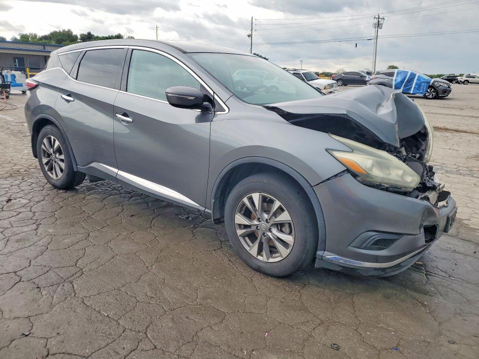 2015 Nissan Murano VIN 5N1AZ2MH4FN253299 COPART salvage auction — FRONT END, Tn - Salvage Certificate, sold $150 on 2026-07-06 (photo 4)