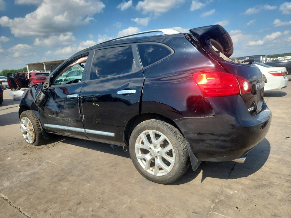 2011 Nissan Rogue VIN JN8AS5MVXBW689437 COPART salvage auction — ROLLOVER, Tx - Nonrepairable Title, sold $175 on 2026-07-30 (photo 2)