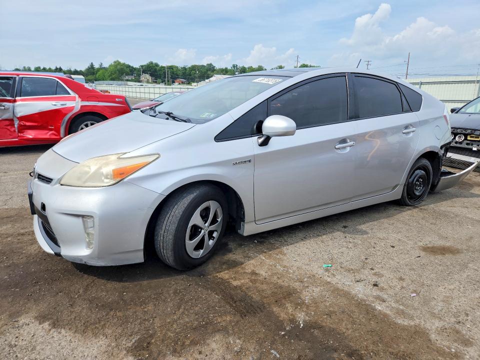 2014 Toyota Prius VIN JTDKN3DU7E1751428 COPART salvage auction — REAR END, PA - CERTIFICATE OF SALVAGE, sold $2,000 on 2026-07-31 (photo 1)