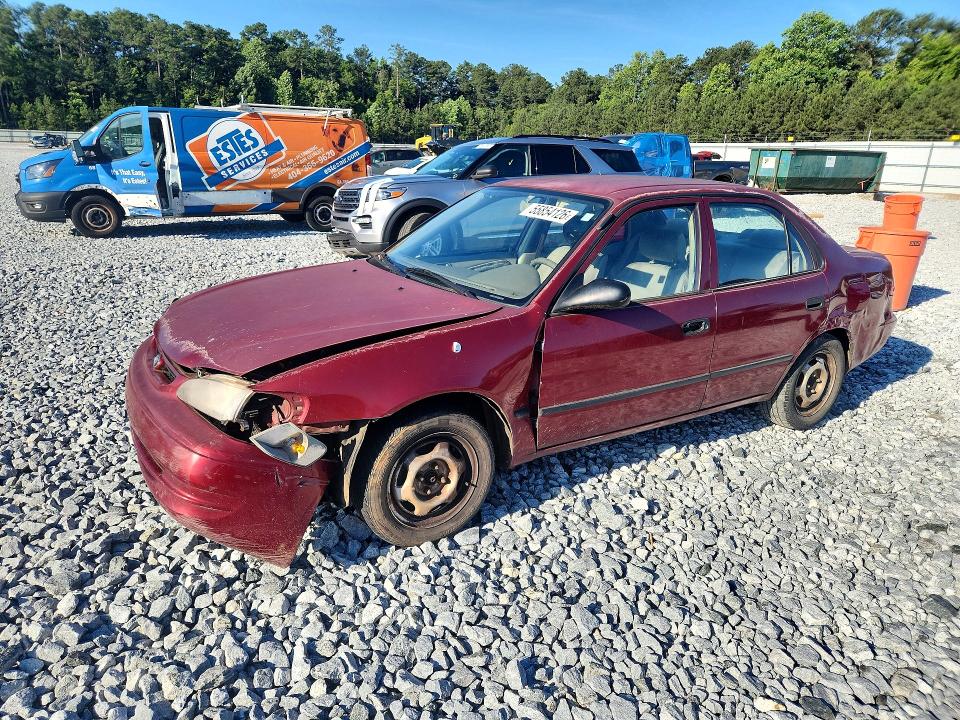 1999 Toyota Corolla VIN 1NXBR12E9XZ271800 COPART salvage auction — FRONT END, Ga - Cert Of Title-Salvage, sold $275 on 2026-07-02 (photo 1)
