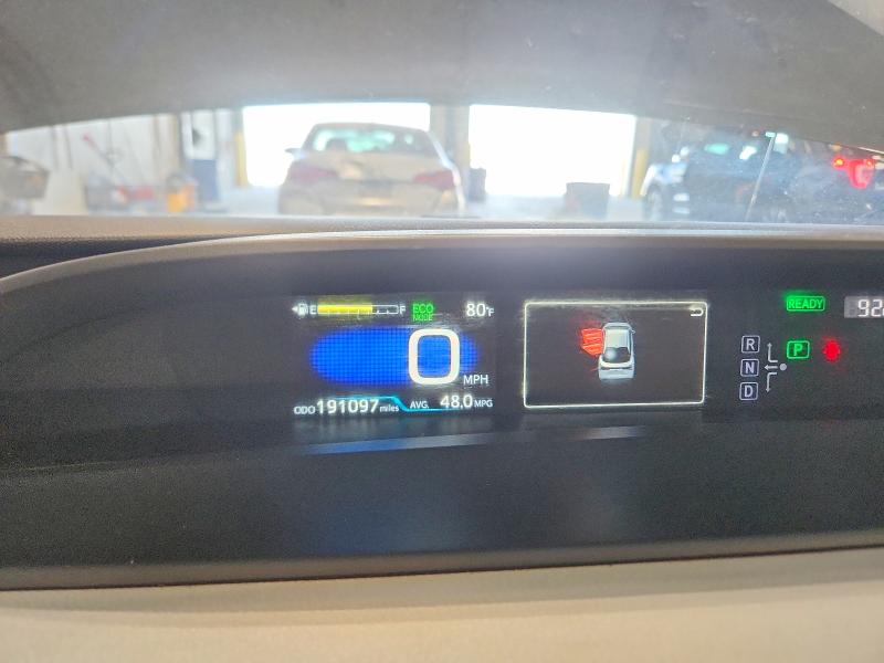 2019 Toyota Prius VIN JTDL9RFU5K3006752 COPART salvage auction — REAR END, Ne - Cert Of Title-Salvage, sold $2,950 on 2026-07-07 (photo 9)