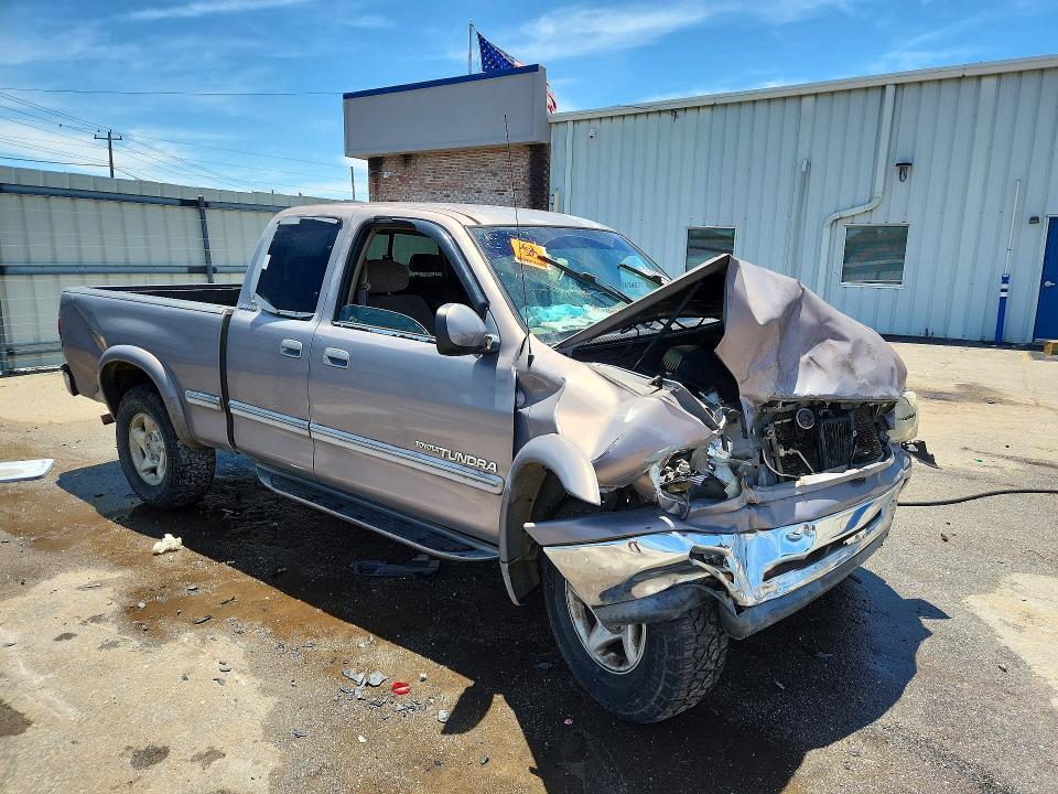 2000 Toyota Tundra VIN 5TBRT3815YS082631 COPART salvage auction — FRONT END, Al - Cert Of Title-Salvage Title, sold $600 on 2026-07-30 (photo 4)