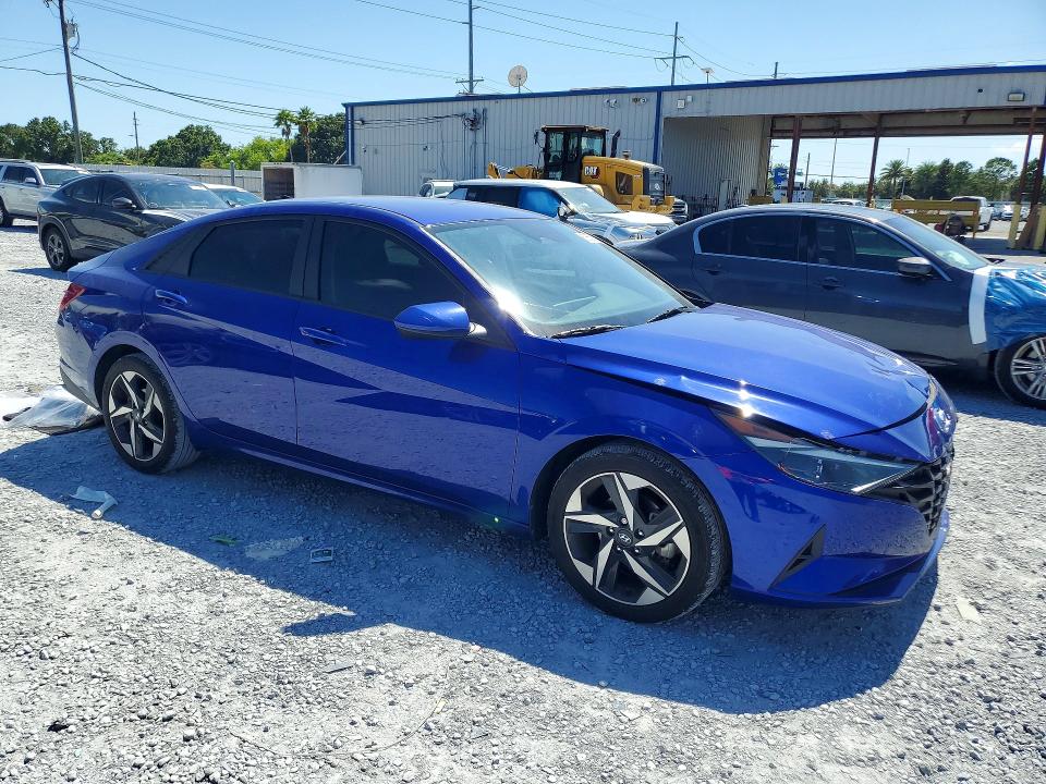 2023 Hyundai VIN KMHLS4AG7PU579965 COPART salvage auction — FRONT END, Fl - Certificate Of Destruction, sold $3,600 on 2026-07-17 (photo 4)