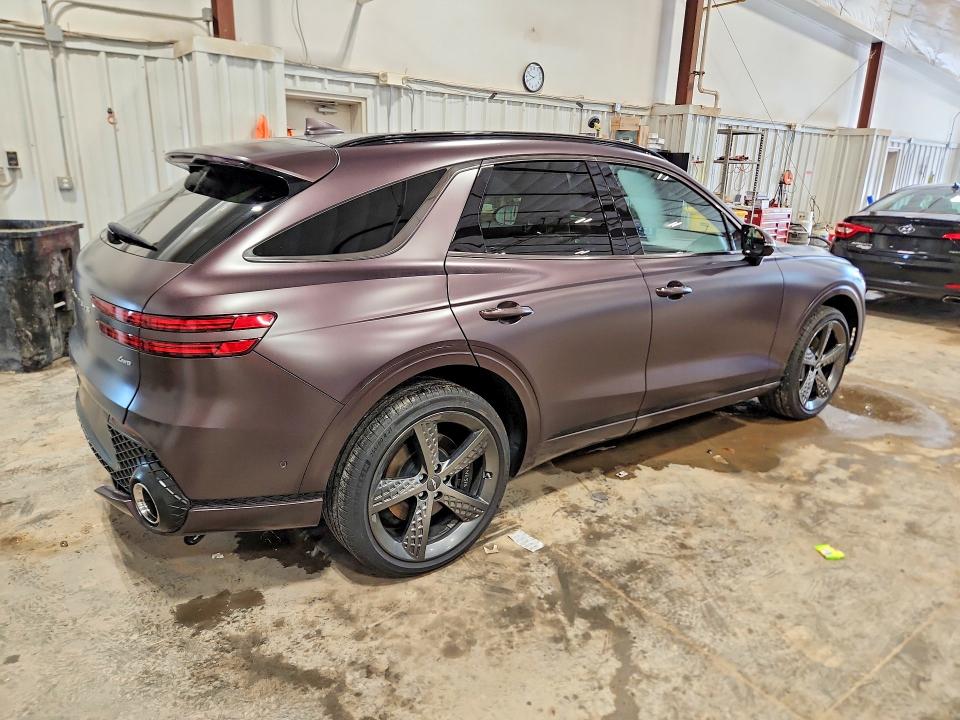 2023 Genesis Gv70 VIN KMUMADTB1PU097261 COPART salvage auction — REAR END, Wi - Cert Of Title-Claim Paid, sold $300 on 2026-07-22 (photo 3)
