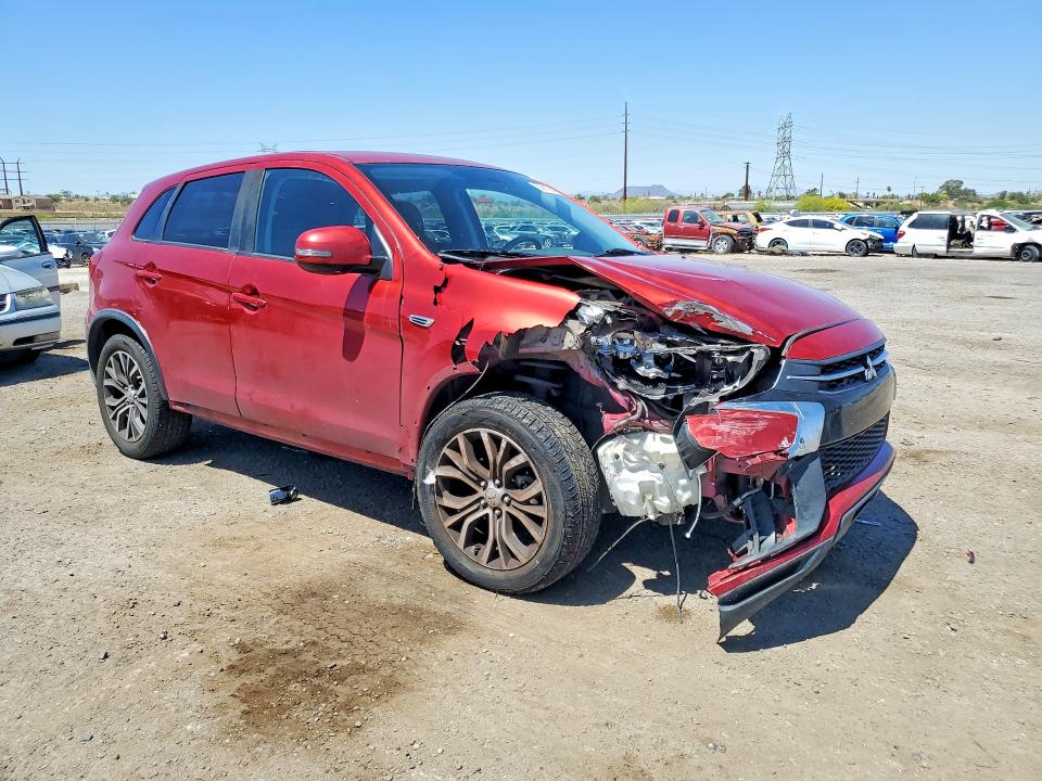 2019 Mitsubishi Outlander VIN JA4AP3AU7KU015877 COPART salvage auction — FRONT END, AZ - CERT OF TITLE - SALVAGE, sold $2,000 on 2026-07-31 (photo 4)