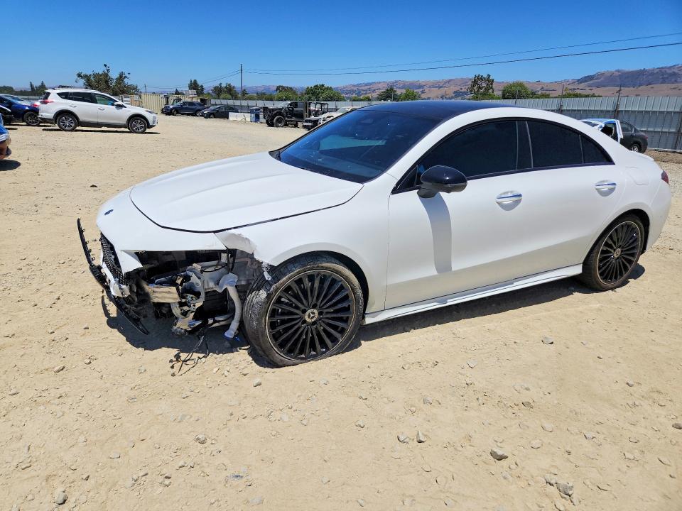 2025 Mercedes-benz Cla-klasse VIN W1K5J4GB3SN559085 — COPART salvage auction photo