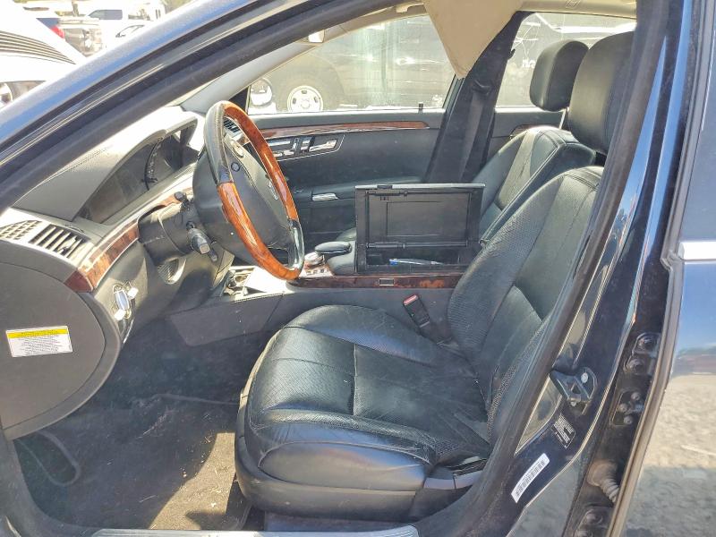 2007 Mercedes-benz S class VIN WDDNG71XX7A137172 COPART salvage auction — FRONT END, LA - CERT OF TITLE-SALVAGE, sold $575 on 2026-07-17 (photo 7)