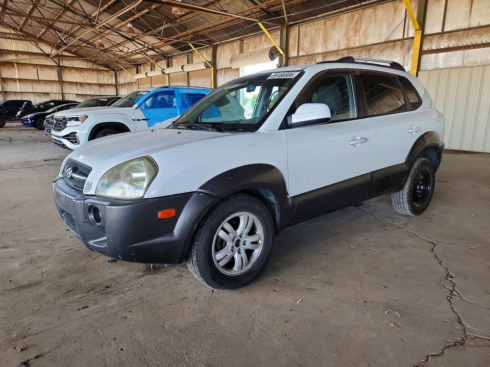 2006 Hyundai Tucson VIN KM8JN72D56U300807 COPART salvage auction — FRONT END, Az - Cert Of Title - Salvage, sold $425 on 2026-07-27 (photo 1)