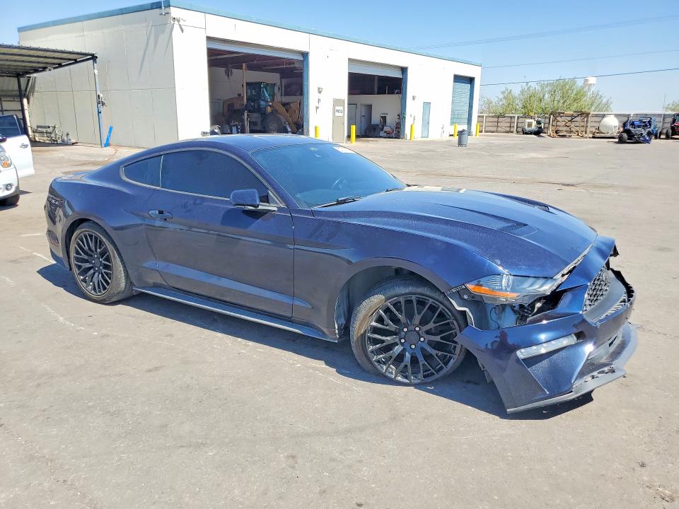 2021 Ford Mustang VIN 1FA6P8TH7M5140759 COPART salvage auction — FRONT END, Tx - Salvage Vehicle Title, sold $3,600 on 2026-07-31 (photo 4)