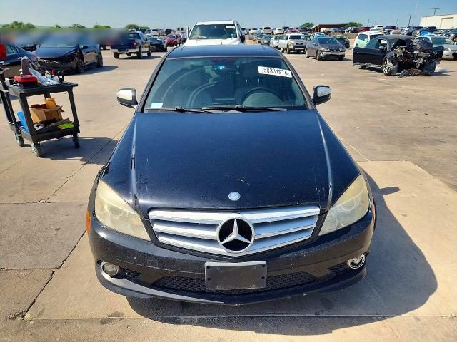 2009 Mercedes-benz C class VIN WDDGF54XX9F220909 COPART salvage auction — REAR END, TX - SALVAGE VEHICLE TITLE, sold $750 on 2026-07-20 (photo 5)
