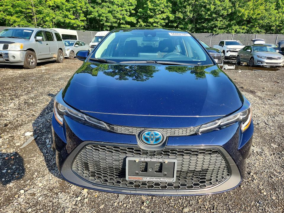 2021 Toyota Corolla VIN JTDEAMDEXMJ021728 COPART salvage auction — REAR END, Md - Cert Of Salvage < 75% Damage, sold $6,400 on 2026-07-31 (photo 5)