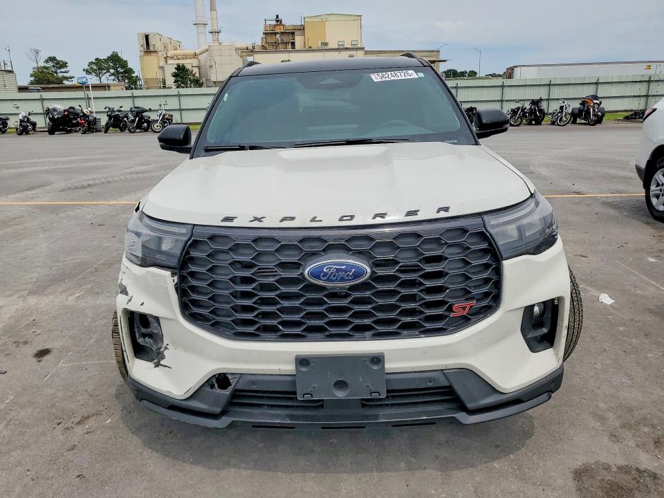 2025 Ford Explorer VIN 1FMWK8GC8SGC20639 COPART salvage auction — FRONT END, Ok - Cert Of Title-Salvage, sold $21,200 on 2026-08-21 (photo 5)