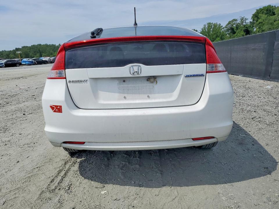 2010 Honda Insight VIN JHMZE2H72AS017277 COPART salvage auction — FRONT END, Sc - Cert Of Title-Salvage, sold $300 on 2026-07-13 (photo 6)