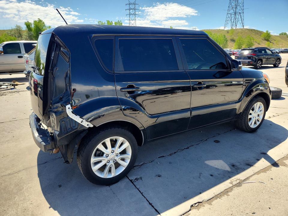 2013 Kia Soul VIN KNDJT2A66D7749571 COPART salvage auction — REAR END, Co - Salvage Title, sold $1,050 on 2026-07-08 (photo 3)