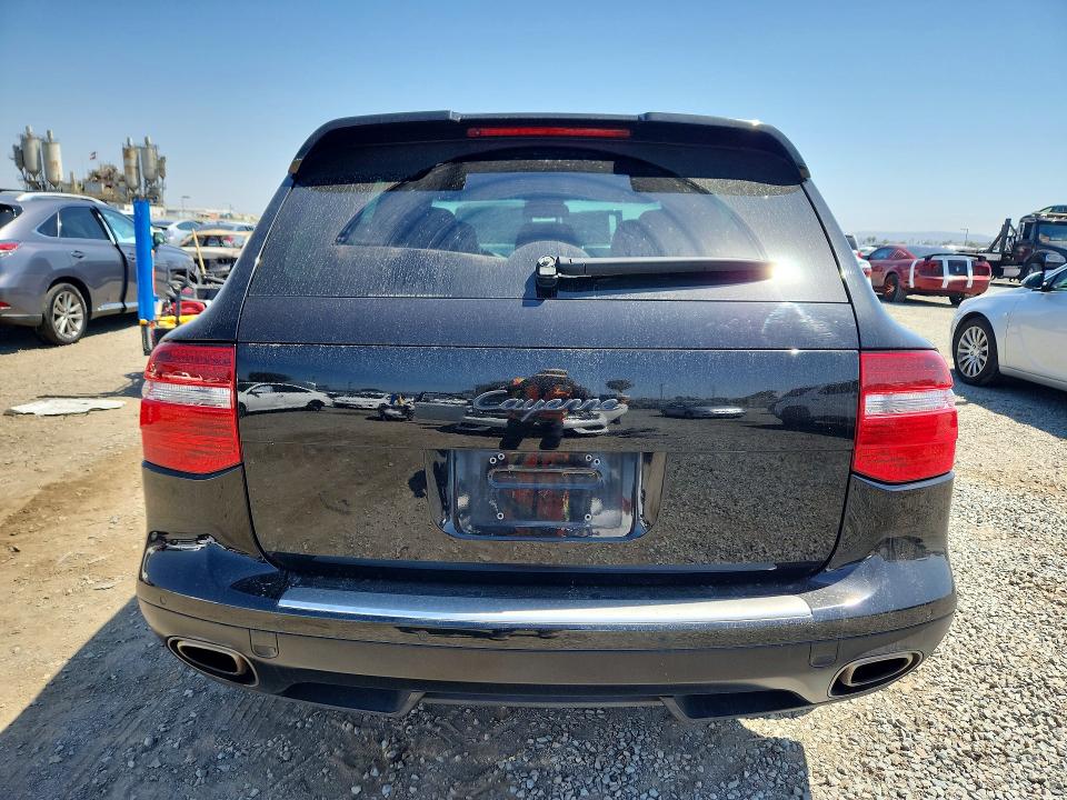 2009 Porsche Cayenne VIN WP1AA29P99LA12834 COPART salvage auction — FRONT END, Tx - Salvage Vehicle Title, sold $875 on 2026-07-21 (photo 6)