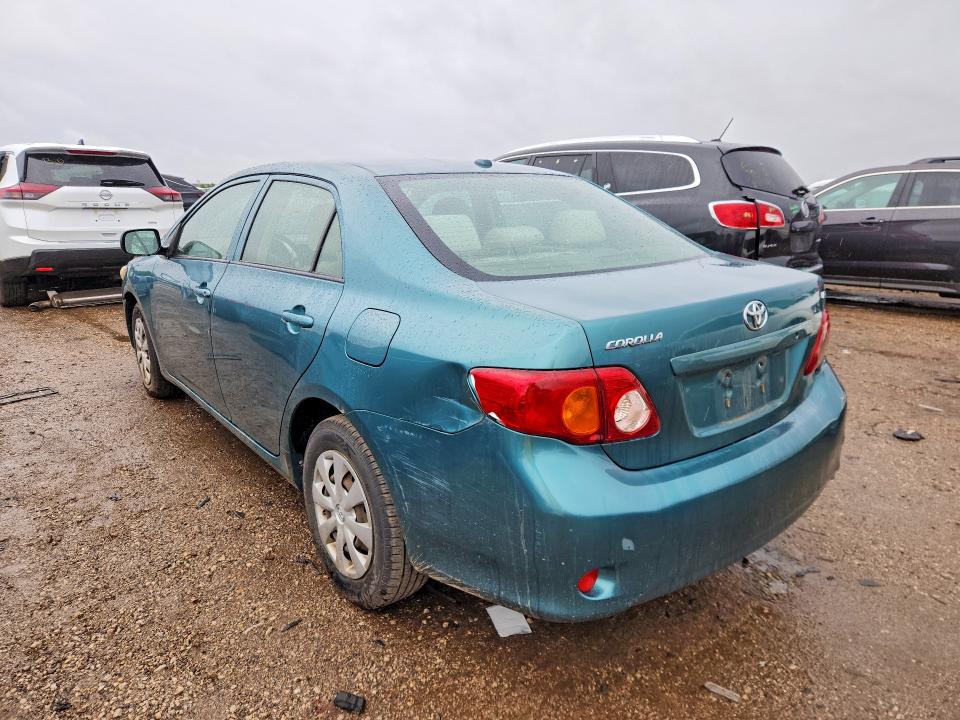 2009 Toyota Corolla VIN JTDBL40E89J054463 COPART salvage auction — ALL OVER, Il - Certificate Of Title, sold $475 on 2026-07-17 (photo 2)