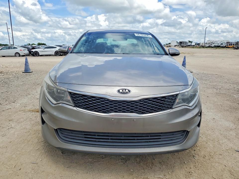 2016 Kia Optima VIN 5XXGT4L16GG087302 COPART salvage auction — MECHANICAL, Tx - Certificate Of Title, sold $995 on 2026-07-09 (photo 5)