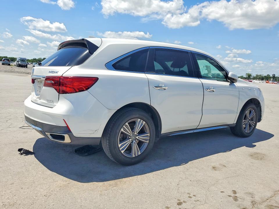 2020 Acura Mdx VIN 5J8YD4H34LL007888 COPART salvage auction — MINOR DENT/SCRATCHES, Tn - Cert Of Title-Rebuilt Vehicle (P), sold $12,500 on 2026-07-02 (photo 3)
