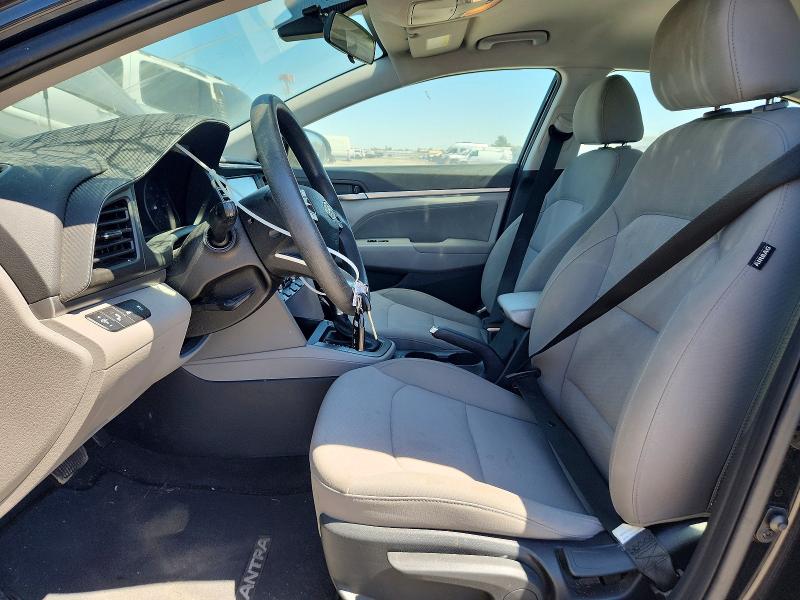 2020 Hyundai Elantra VIN 5NPD84LF6LH527937 COPART salvage auction — FRONT END, Ca - Salvage Certificate, sold $275 on 2026-07-24 (photo 7)