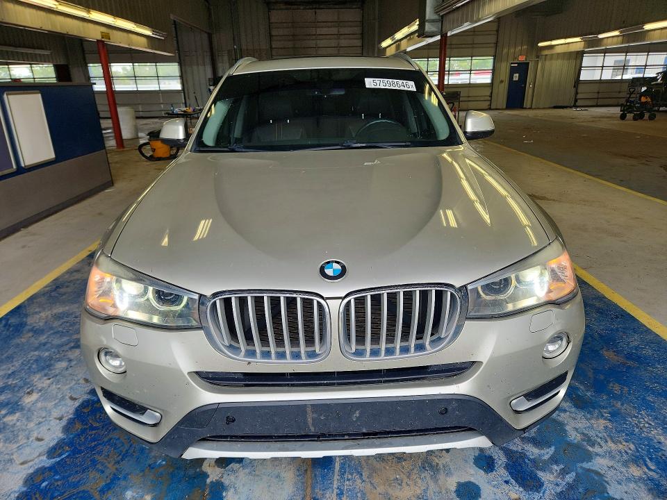 2016 BMW X3 VIN 5UXWX9C58G0D77186 COPART salvage auction — MECHANICAL, In - Certificate Of Title, sold $2,450 on 2026-07-06 (photo 5)