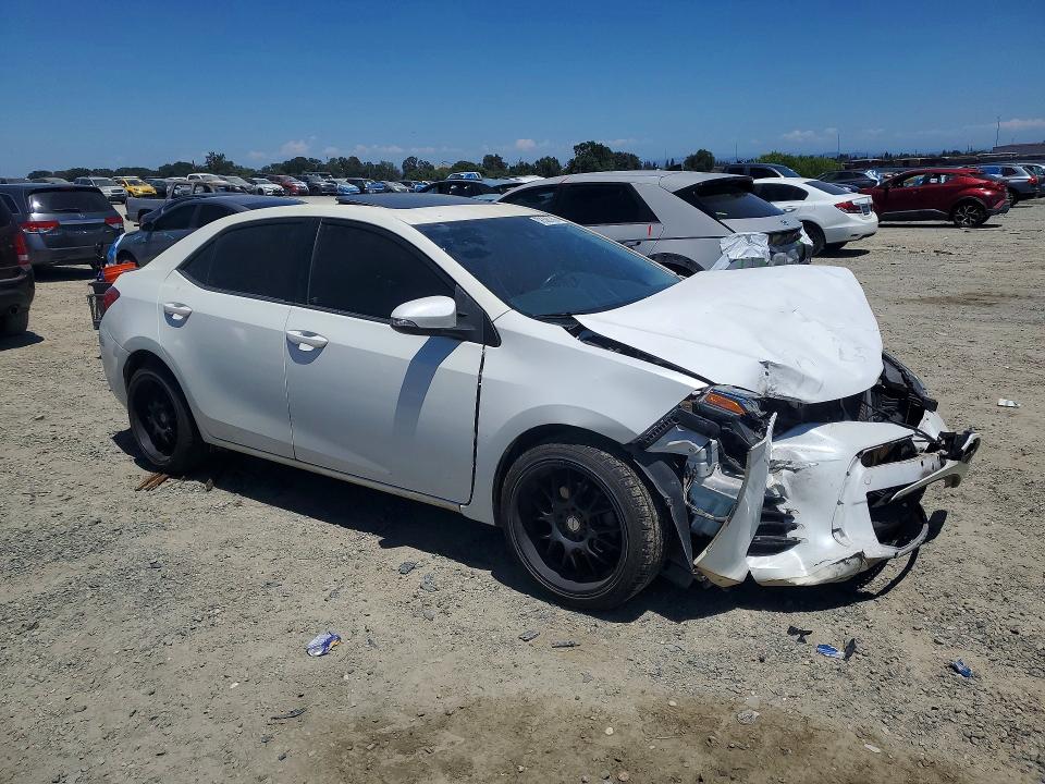 2017 Toyota VIN 5YFBURHE5HP665253 COPART salvage auction — FRONT END, Ca - Salvage Certificate, sold $3,050 on 2026-07-02 (photo 4)