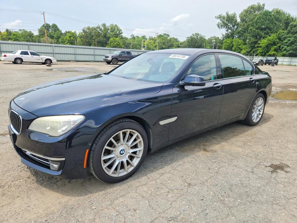 2013 BMW 7er VIN WBAYE8C55DD131690 COPART salvage auction — WATER/FLOOD, La - Cert Of Title-Salvage Flood, sold $750 on 2026-07-23 (photo 1)