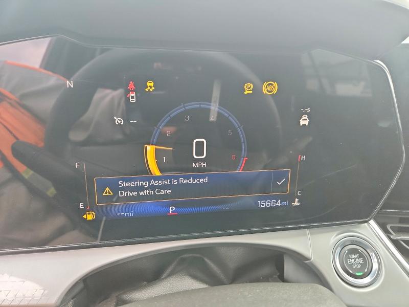 2025 Chevrolet Trax VIN KL77LHEP5SC262394 COPART salvage auction — HAIL, MO - SALVAGE CERTIFICATE OF TITLE, sold $8,900 on 2026-07-29 (photo 9)