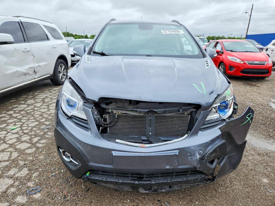 2014 Buick Encore VIN KL4CJCSB6EB535852 COPART salvage auction — FRONT END, In - Cert Of Title-Salvage Title, sold $1,250 on 2026-07-24 (photo 5)
