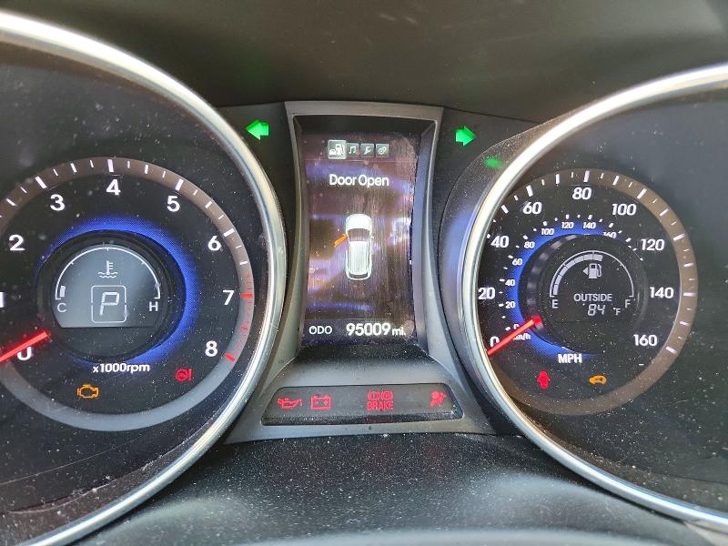 2014 Hyundai Santa fe VIN 5XYZUDLA4EG175232 COPART salvage auction — FRONT END, Salvage Title, sold $750 on 2026-07-07 (photo 9)