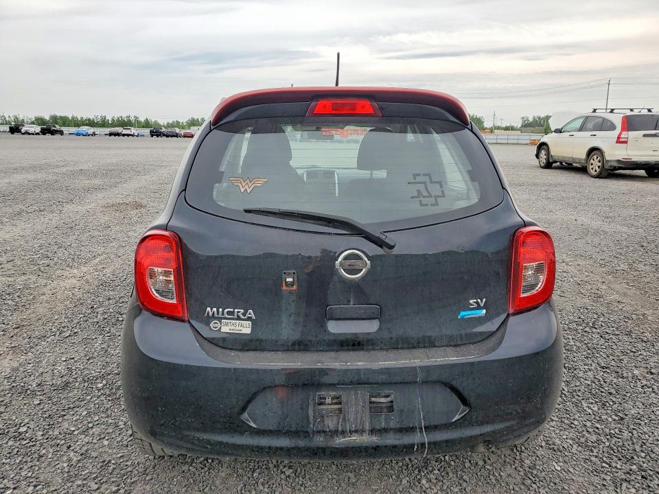 2015 Nissan Micra VIN 3N1CK3CP0FL239094 COPART salvage auction — FRONT END, On - Permit No Brand - Unfit, sold $700 on 2026-07-02 (photo 6)