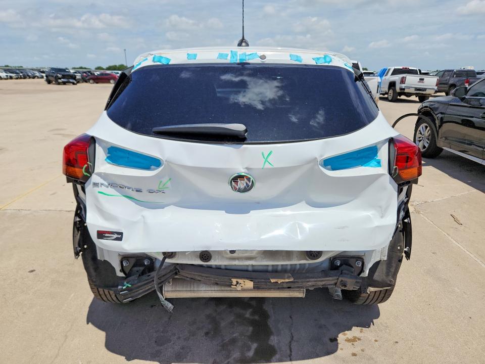 2021 Buick Encore VIN KL4MMBS21MB063435 COPART salvage auction — REAR END, Tx - Salvage Vehicle Title, sold $4,000 on 2026-07-16 (photo 6)