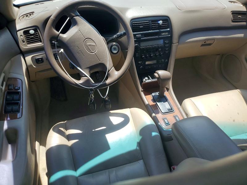 1998 Lexus Es 300 VIN JT8BF28G5W5049595 COPART salvage auction — FRONT END, Ok - Cert Of Title-Salvage, sold $350 on 2026-07-08 (photo 8)