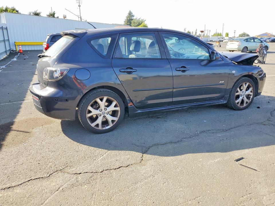 2008 Mazda 3 VIN JM1BK344981829334 COPART salvage auction — FRONT END, Ca - Salvage Certificate, sold $200 on 2026-07-10 (photo 3)