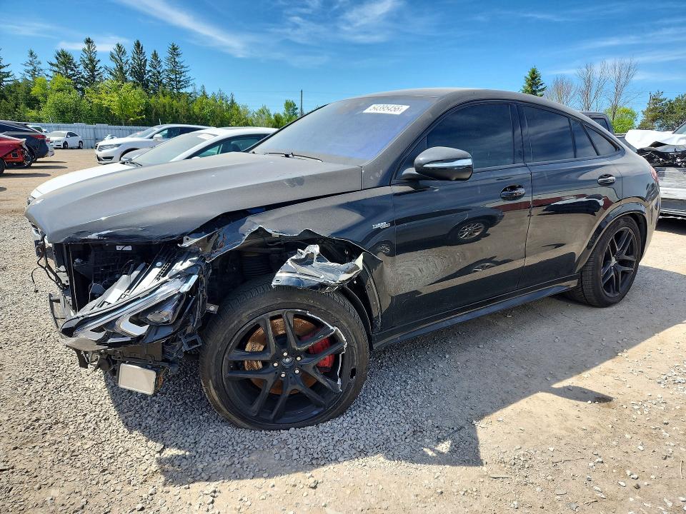 2023 Mercedes-benz Gle VIN 4JGFD6BB0PA956675 COPART salvage auction — FRONT END, On - Permit Salvage, sold $29,000 on 2026-07-23 (photo 1)