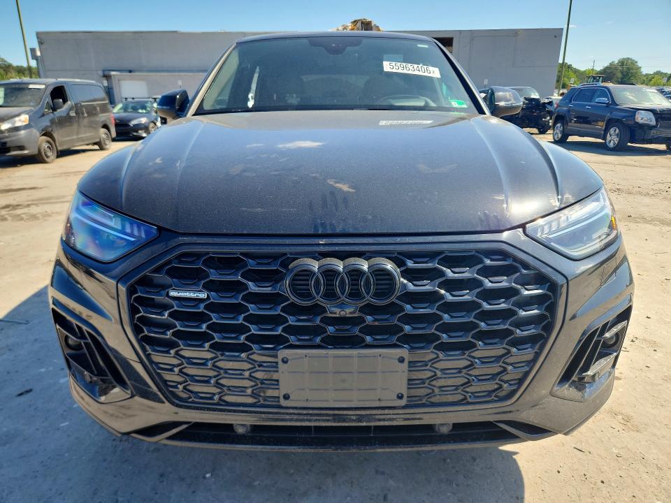2024 Audi VIN WA16AAFY2R2076857 COPART salvage auction — SIDE, Va - Cert Of Title - Salvage, sold $17,900 on 2026-07-22 (photo 5)