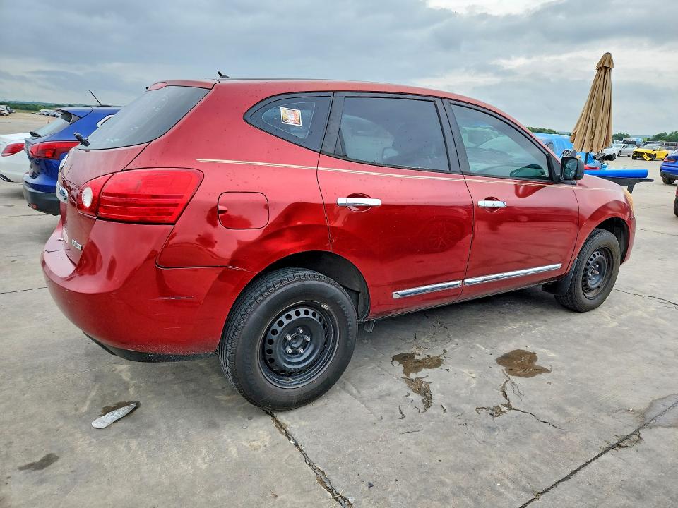 2014 Nissan Rogue VIN JN8AS5MT0EW616046 COPART salvage auction — REAR END, Mt - Certificate Of Title, sold $850 on 2026-07-27 (photo 3)
