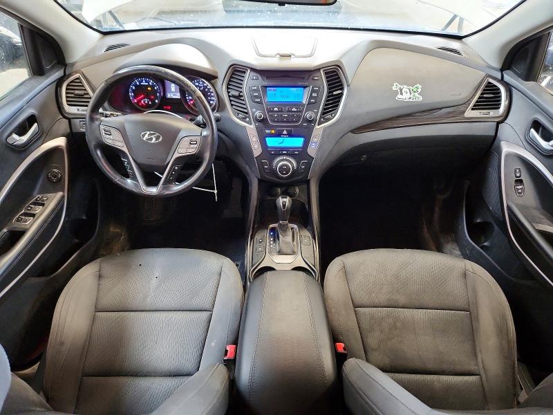 2015 Hyundai Santa fe VIN 5XYZUDLB1FG273919 COPART salvage auction — REAR END, Ab - Oop - Active, sold $3,750 on 2026-07-09 (photo 8)