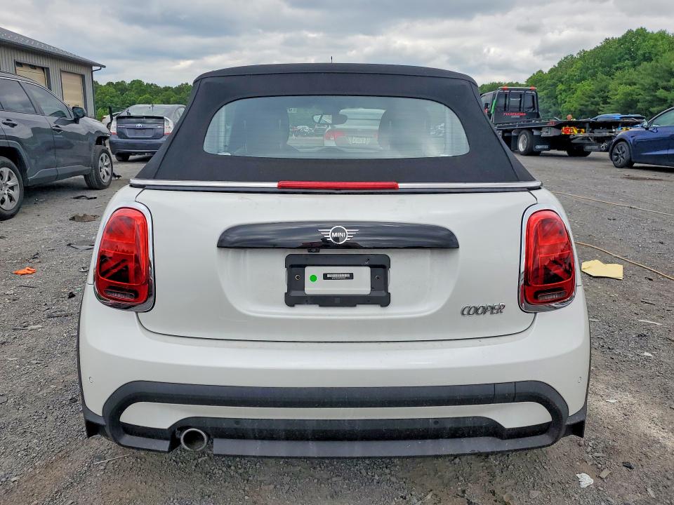 2024 Mini Cooper VIN WMW23DL08R3R81870 COPART salvage auction — FRONT END, Pa - Certificate Of Salvage, sold $4,850 on 2026-07-09 (photo 6)