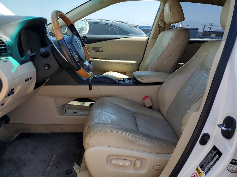 2014 Lexus Rx VIN JTJZB1BA6E2010053 COPART salvage auction — REAR END, Ca - Salvage Certificate, sold $4,700 on 2026-07-06 (photo 7)