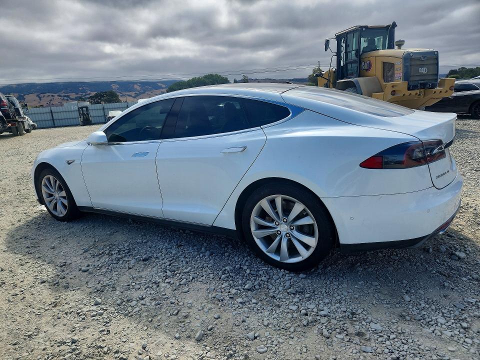 2015 Tesla VIN 5YJSA1H19FFP73861 COPART salvage auction — REAR END, CA - SALVAGE CERTIFICATE, sold $3,300 on 2026-07-16 (photo 2)