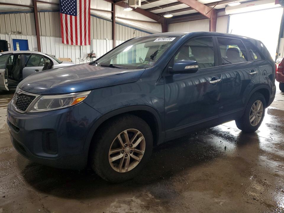2014 Kia Sorento VIN 5XYKT3A66EG463475 COPART salvage auction — MINOR DENT/SCRATCHES, PA - CERT OF TITLE, sold $775 on 2026-07-29 (photo 1)