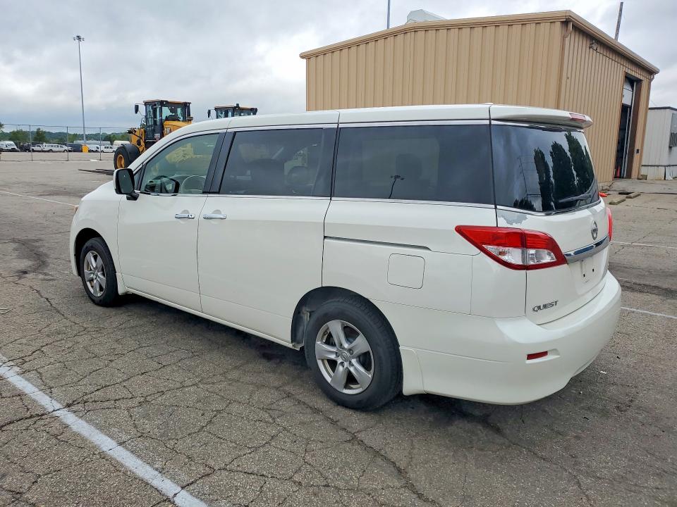 2015 Nissan Quest VIN JN8AE2KP0F9122748 COPART salvage auction — MINOR DENT/SCRATCHES, Oh - Certificate Of Title, sold $900 on 2026-07-06 (photo 2)