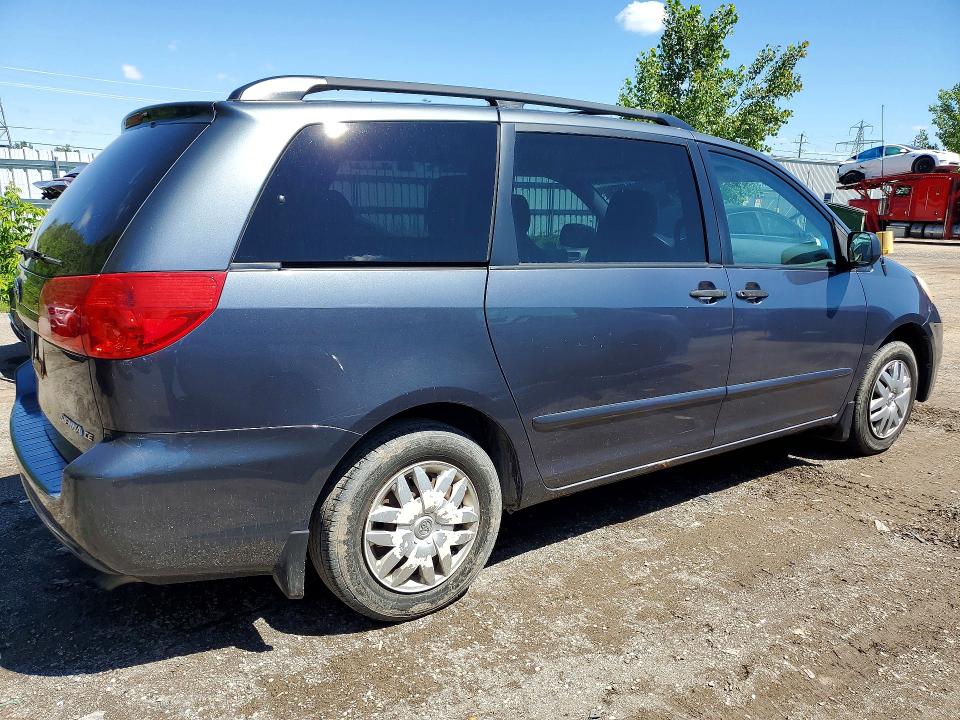 2010 Toyota Sienna VIN 5TDZK4CC1AS291475 COPART salvage auction — MECHANICAL, On - Permit No Brand - Unfit, sold $1,850 on 2026-07-23 (photo 3)