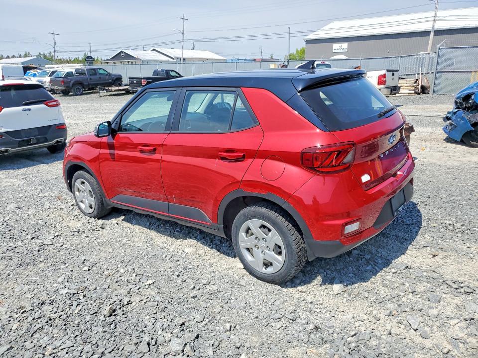 2021 Hyundai Venue VIN KMHRB8A37MU065690 COPART salvage auction — VANDALISM, Ns - Cert Of Registration, sold $2,600 on 2026-07-23 (photo 2)