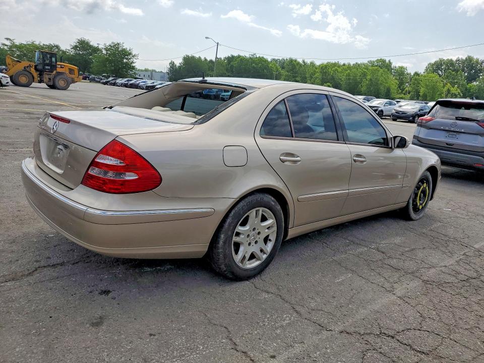 2003 Mercedes-benz E-class VIN WDBUF65J63A110598 COPART salvage auction — HAIL, Ky - Hail Salvage Brand, sold $725 on 2026-07-02 (photo 3)