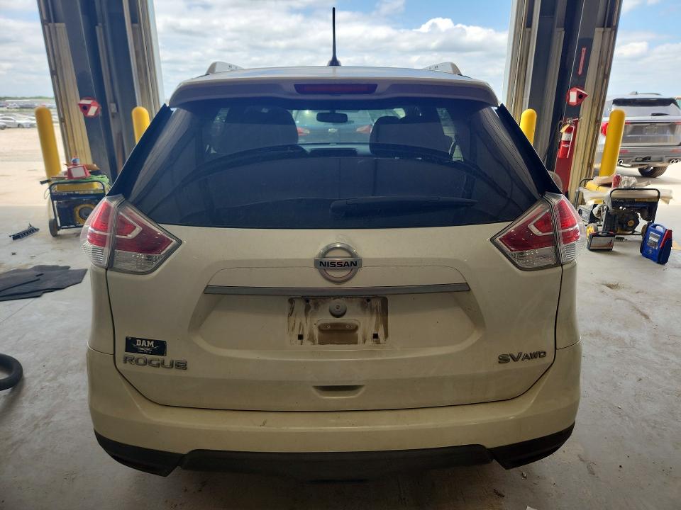2016 Nissan Rogue VIN KNMAT2MV3GP675226 COPART salvage auction — FRONT END, Ne - Cert Of Title-Salvage, sold $1,600 on 2026-07-14 (photo 6)