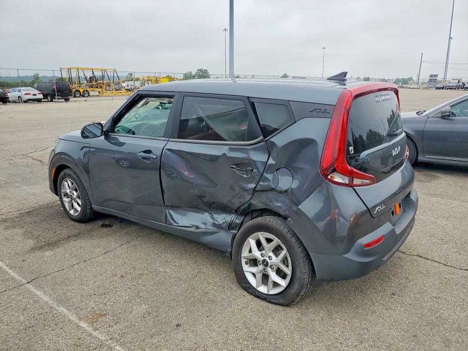 2022 Kia Soul VIN KNDJ23AU9N7834994 COPART salvage auction — SIDE, OH - CERT OF TITLE-SALVAGE, sold $2,100 on 2026-07-17 (photo 2)