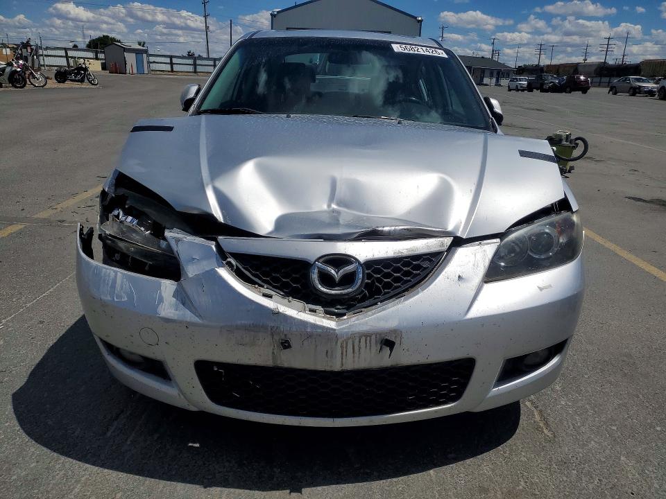 2008 Mazda 3 VIN JM1BK32F881170151 COPART salvage auction — FRONT END, Id - Salvage Certificate Of Title, sold $500 on 2026-07-30 (photo 5)
